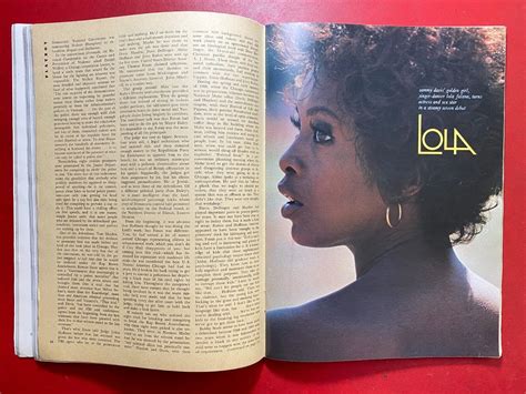 lola falana nude pics|Playboy Magazine June 1970 vol.17, no.6.